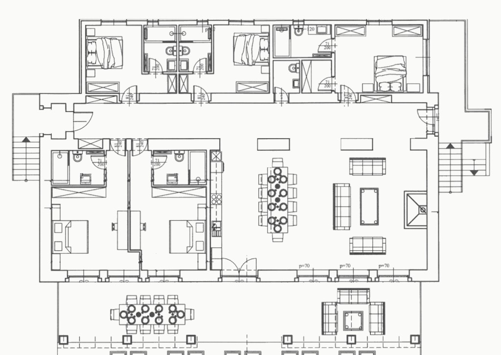 Villa floor plan